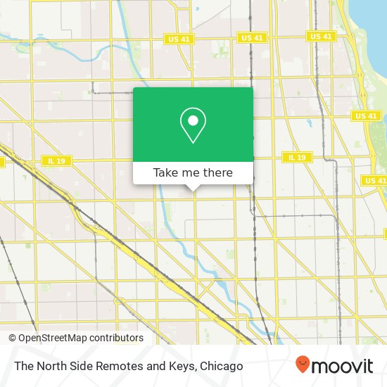 Mapa de The North Side Remotes and Keys