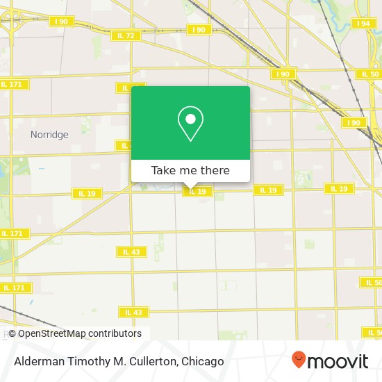 Alderman Timothy M. Cullerton map