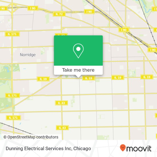 Mapa de Dunning Electrical Services Inc