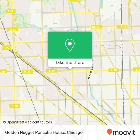 Mapa de Golden Nugget Pancake House
