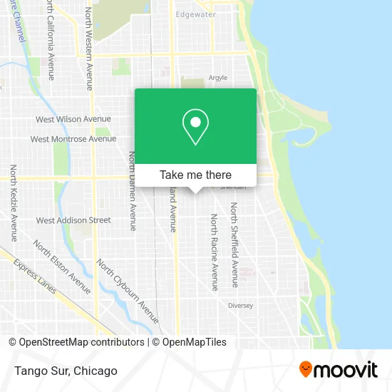 Tango Sur map