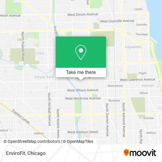 EnviroFit map