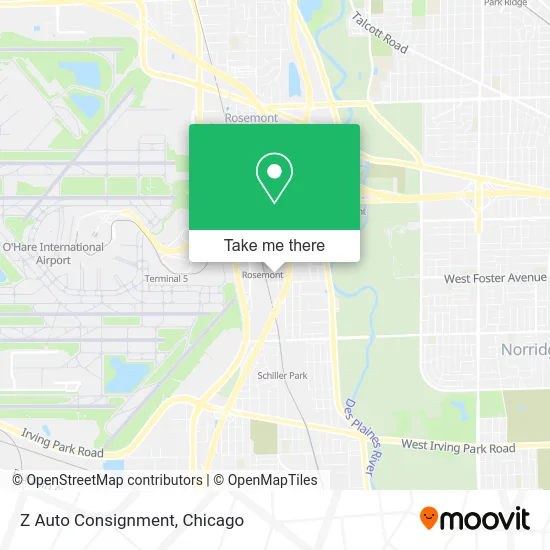 Z Auto Consignment map