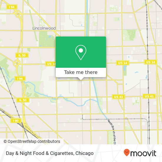 Day & Night Food & Cigarettes map