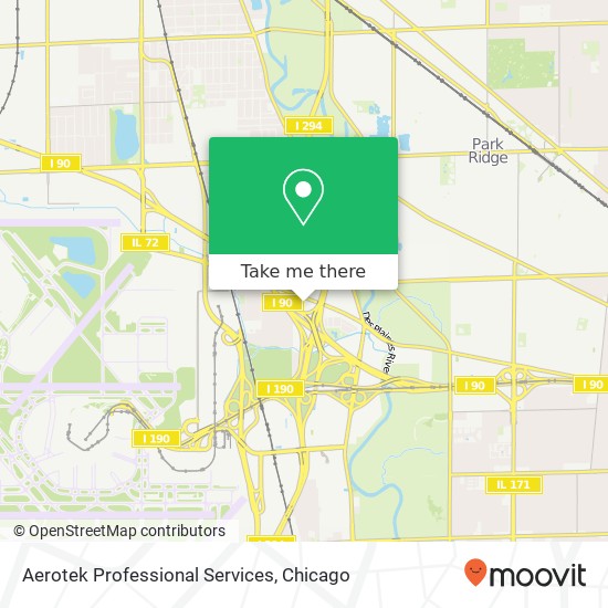 Aerotek Professional Services map