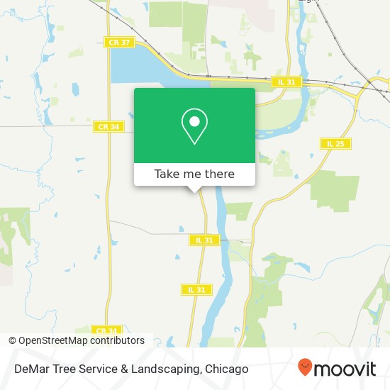 DeMar Tree Service & Landscaping map