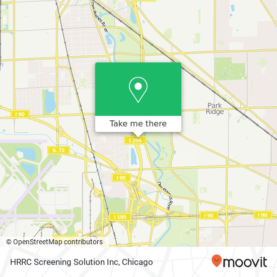 Mapa de HRRC Screening Solution Inc