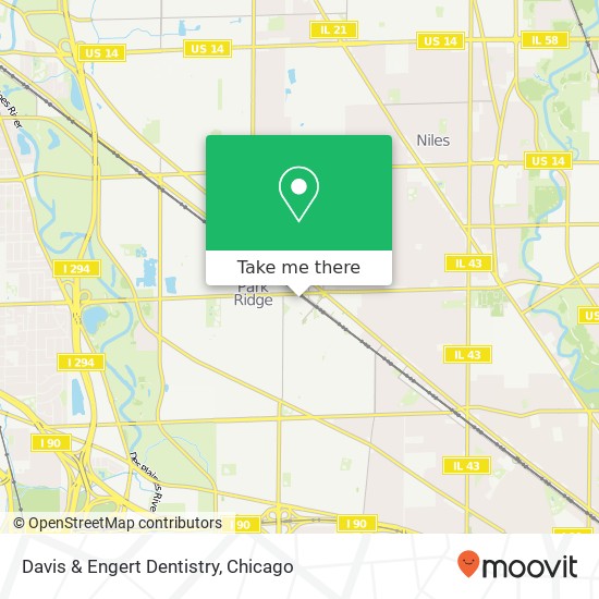 Davis & Engert Dentistry map