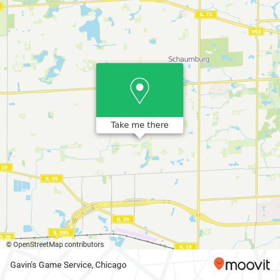 Mapa de Gavin's Game Service