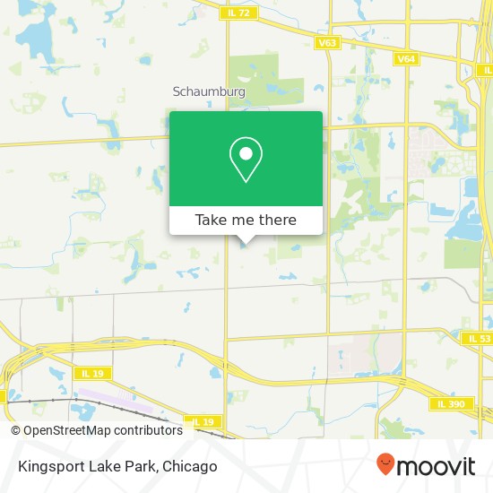 Kingsport Lake Park map
