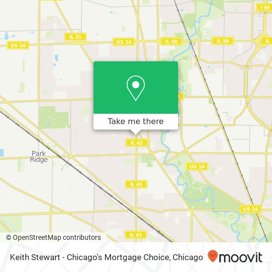 Keith Stewart - Chicago's Mortgage Choice map