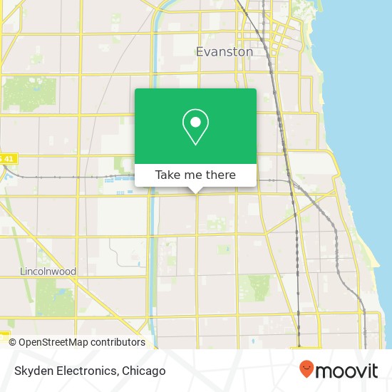 Skyden Electronics map