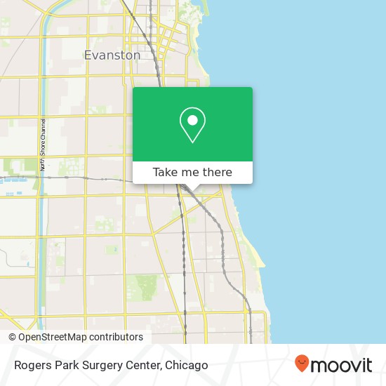 Rogers Park Surgery Center map
