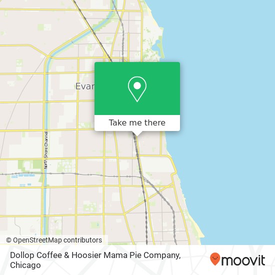 Dollop Coffee & Hoosier Mama Pie Company map