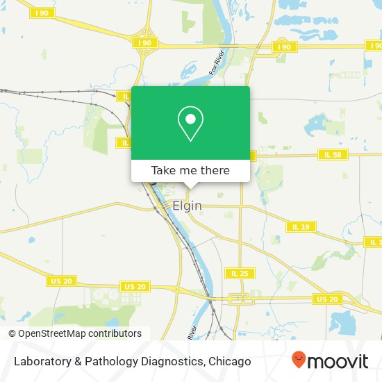 Mapa de Laboratory & Pathology Diagnostics