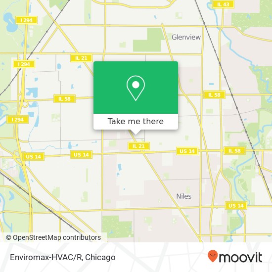 Mapa de Enviromax-HVAC/R