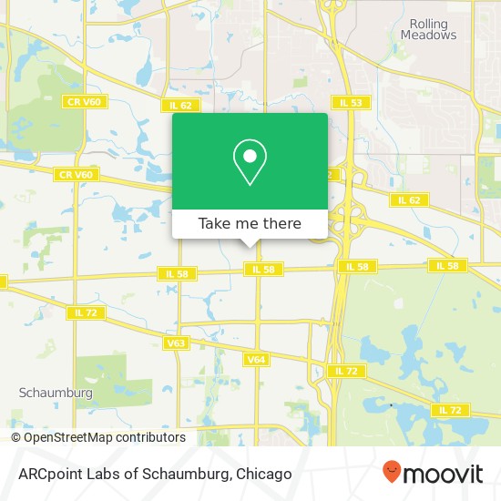 ARCpoint Labs of Schaumburg map