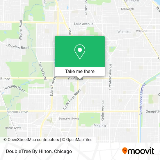 DoubleTree By Hilton map