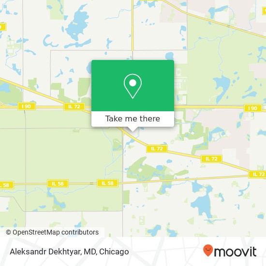 Aleksandr Dekhtyar, MD map