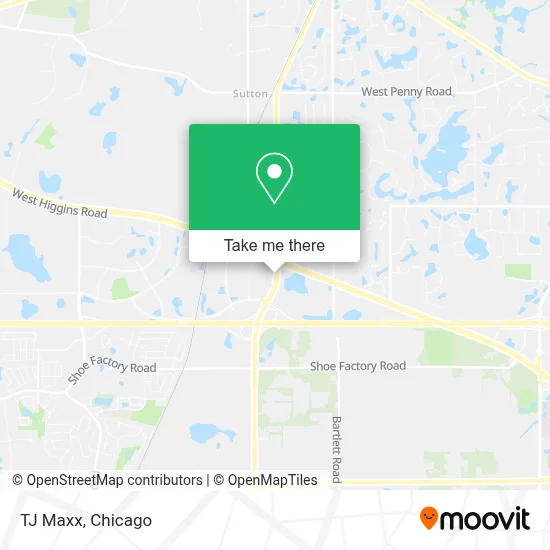 TJ Maxx map