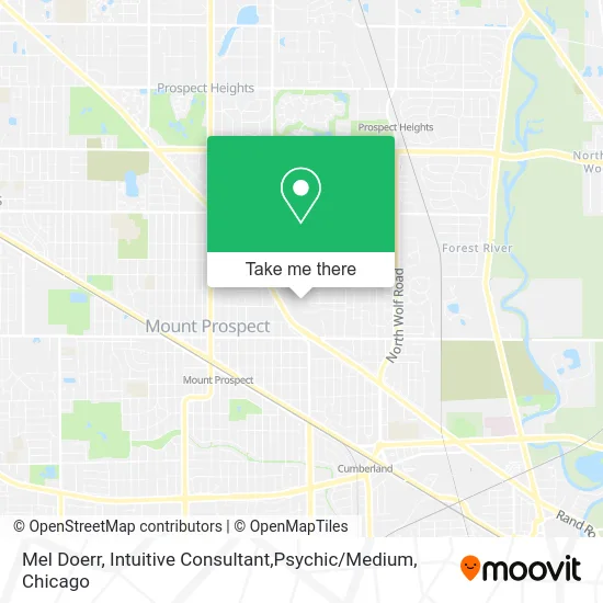Mel Doerr, Intuitive Consultant,Psychic / Medium map