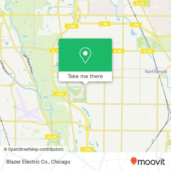 Blazer Electric Co. map