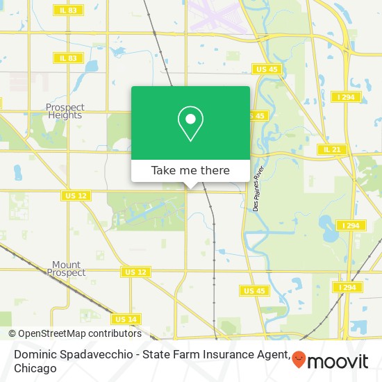 Dominic Spadavecchio - State Farm Insurance Agent map