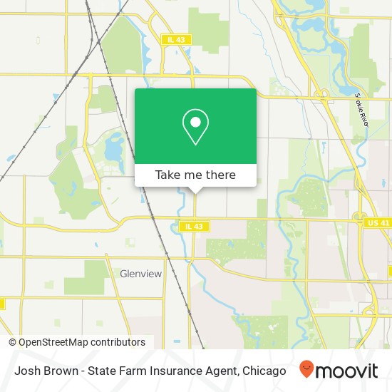Josh Brown - State Farm Insurance Agent map