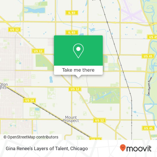 Gina Renee's Layers of Talent map
