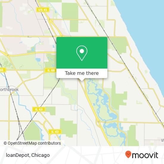 loanDepot map