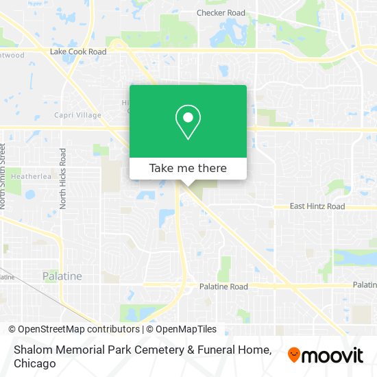 Mapa de Shalom Memorial Park Cemetery & Funeral Home