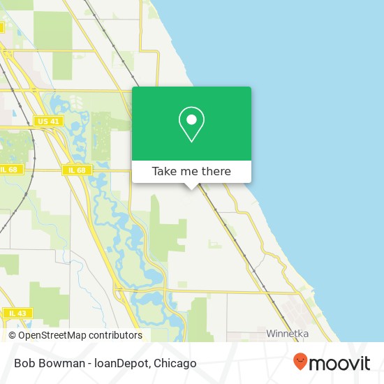 Mapa de Bob Bowman - loanDepot