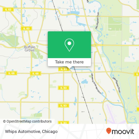 Whips Automotive map
