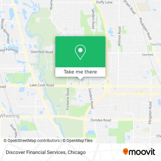 Discover Financial Services map