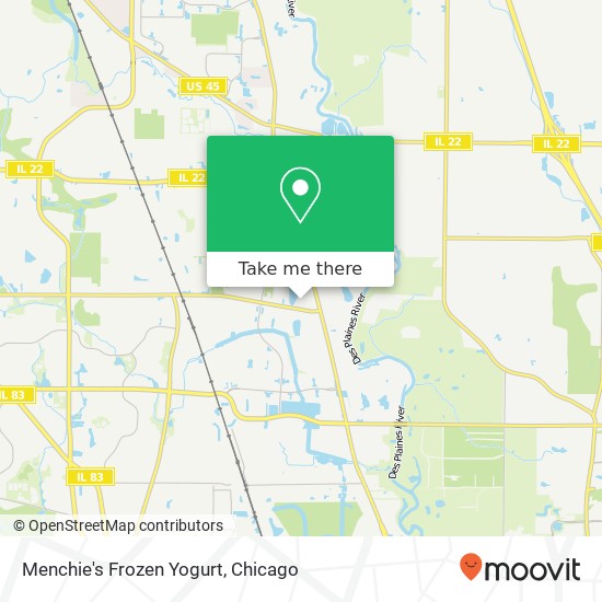 Menchie's Frozen Yogurt map