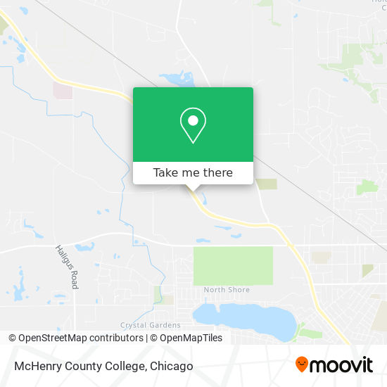 Mapa de McHenry County College