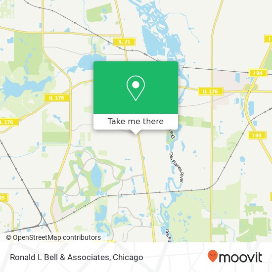 Ronald L Bell & Associates map