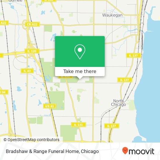 Mapa de Bradshaw & Range Funeral Home