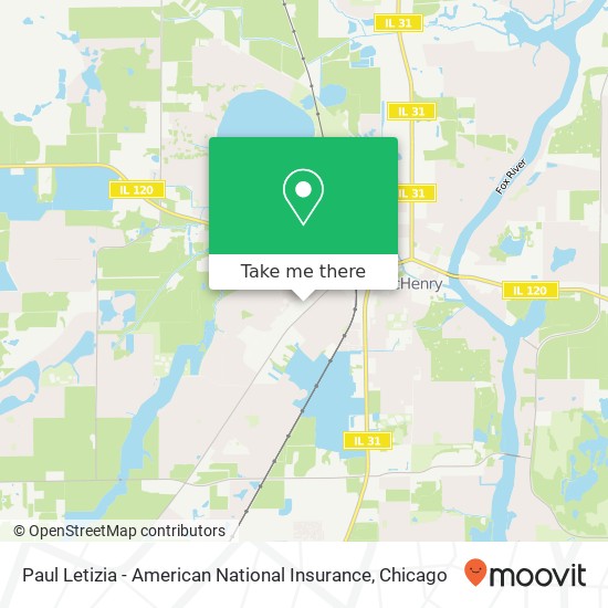 Paul Letizia - American National Insurance map