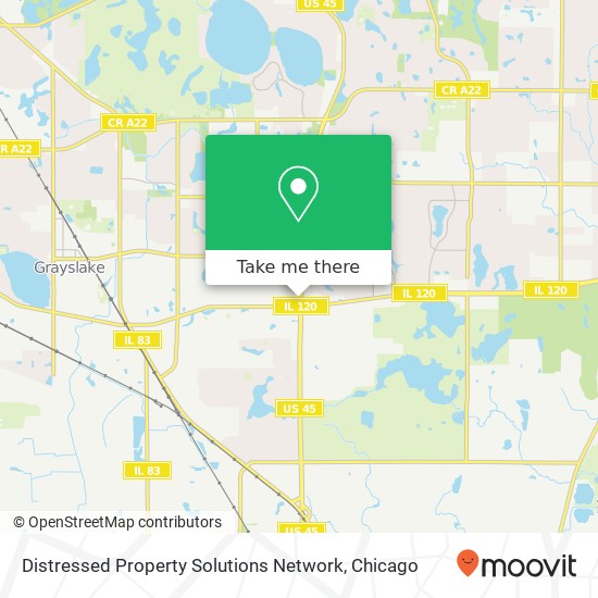 Mapa de Distressed Property Solutions Network