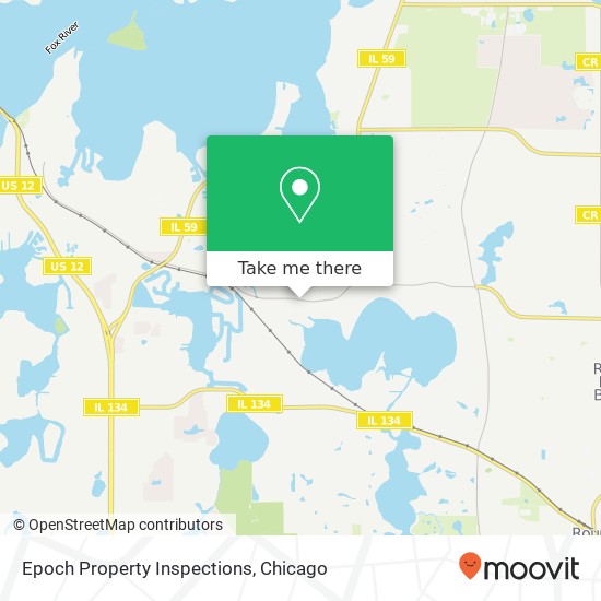 Epoch Property Inspections map