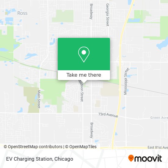 Mapa de EV Charging Station