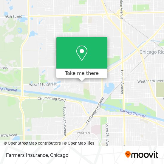 Farmers Insurance map