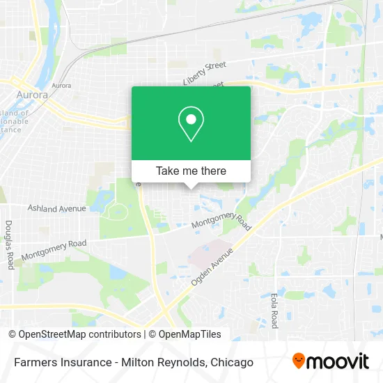 Farmers Insurance - Milton Reynolds map
