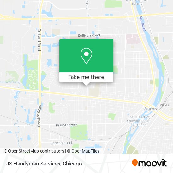 JS Handyman Services map