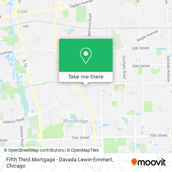 Fifth Third Mortgage - Davada Lewin-Emmert map