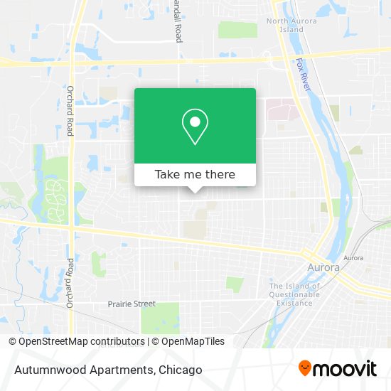 Autumnwood Apartments map