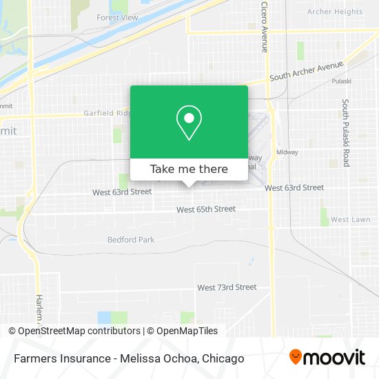 Mapa de Farmers Insurance - Melissa Ochoa