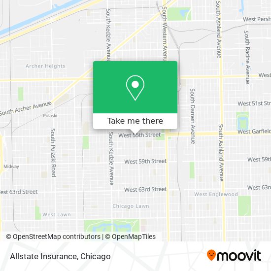 Allstate Insurance map