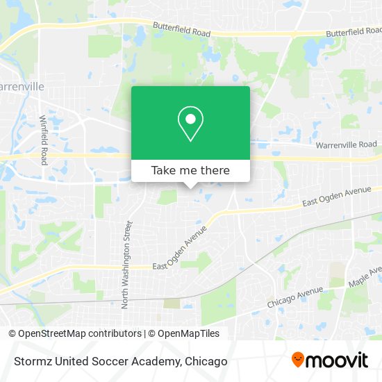 Mapa de Stormz United Soccer Academy
